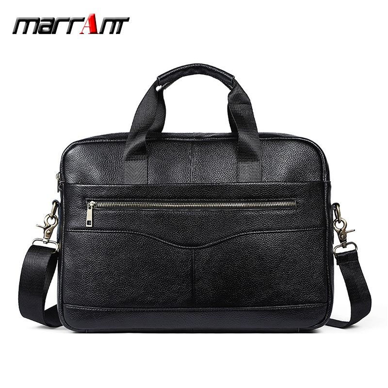 Sac messager en cuir véritable pour homme – Sac à bandoulière vintage décontracté pour le bureau et les voyages, durable et spacieux, tendance_voghion.com