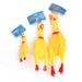 New Pets Squeak Toys Screaming Squeeze Sound Dog Chew Toy Durable Funny Yellow Rubber Vent Chicken 17Cm 31Cm 40Cm_voghion.com