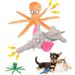 Squeaky Plush Toys For Dogs Cartoon Animals By PawParty Store_voghion.com