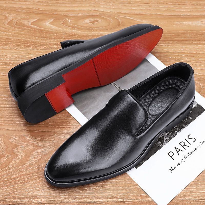 TerraStride Herren Business Formal Casual Pointed Toe Kleine Lederschuhe 2025 Herbst Atmungsaktive Loafer mit zunehmender Höhe_voghion.com