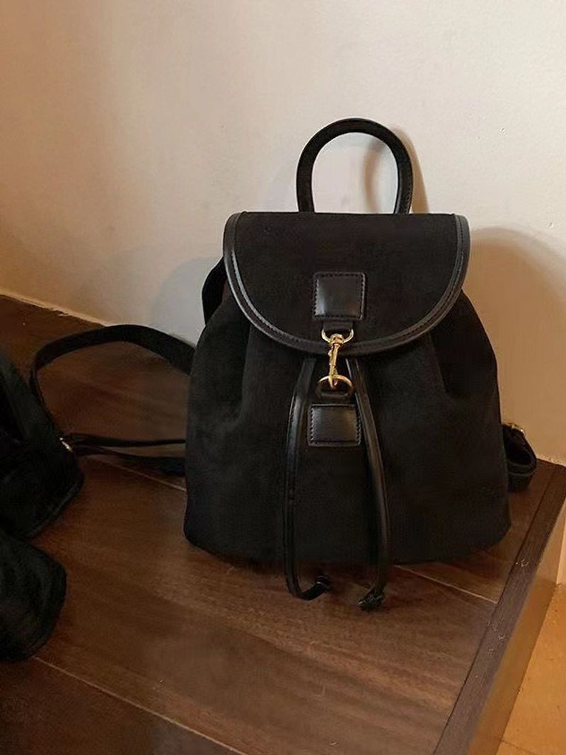Nuova borsa casual semplice di alta qualità in pelle per studenti zaini_voghion.com