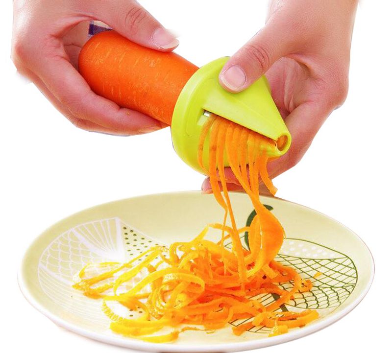 Kitchen multi-function shredder spiral shredder/shredder vegetable peeling and drawing machine vegetable cutting and grater_voghion.com