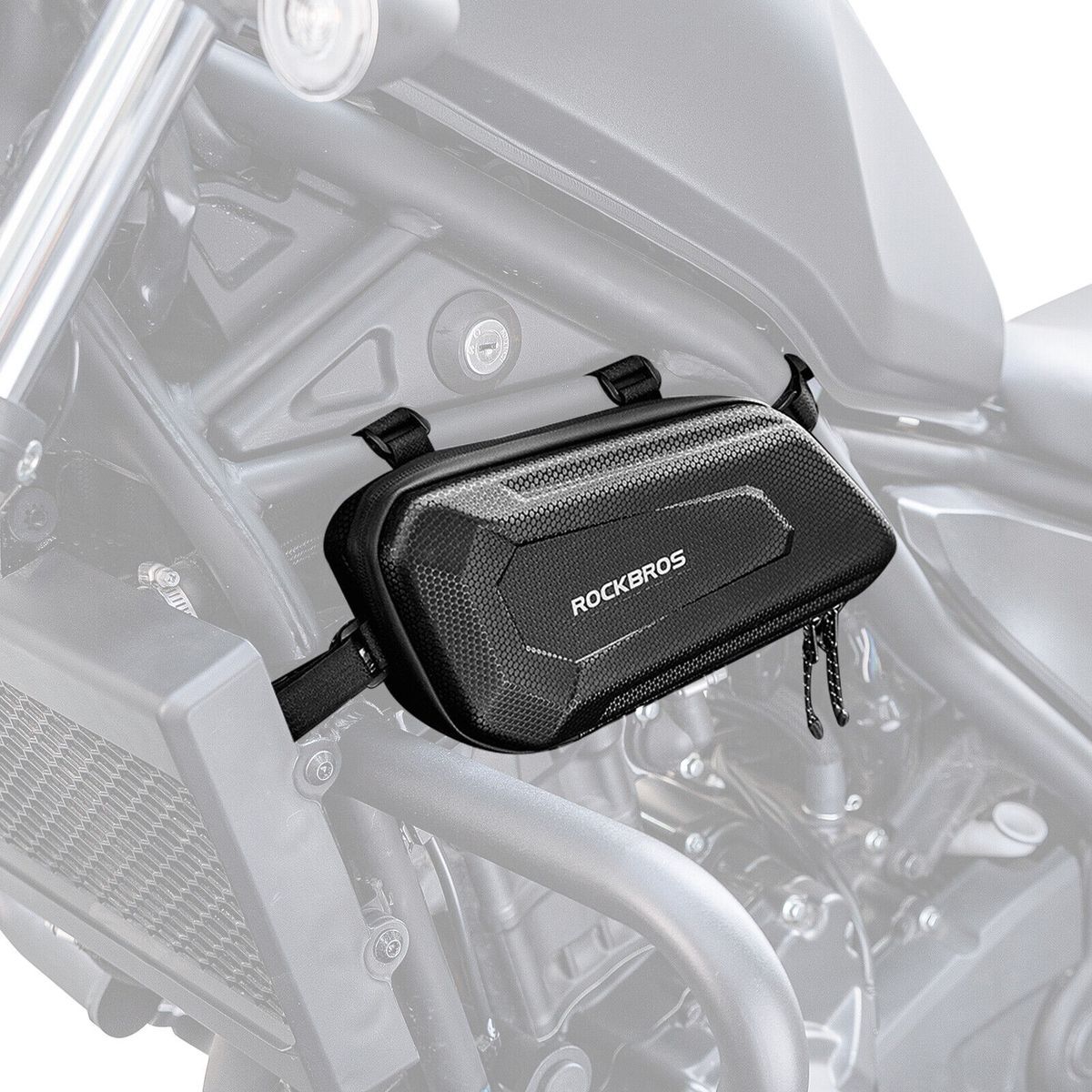 Sacoche latérale pour moto ROCKBROS, sac à outils pour moto CM300/500, noir_voghion.com