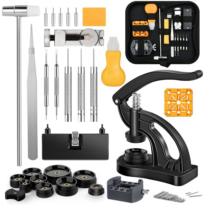 Watch Repair Tool Watch Repair Tool Kit Watch Repair Tool Set Disassembly And Battery Replacement Combination TZ1 077_voghion.com