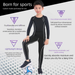Allen Botun Children's Compression Set Boys Sanda Training Girls Soccer High Elastic Sports Running Basketball Badminton_voghion.com