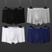 Boxer da uomo Premium - Confezione da 3/4 di biancheria intima in cotone modal con fodera in grafene, traspiranti e comodi, confezione regalo (nero, grigio, bianco)_voghion.com