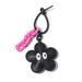 High-end Leather Handmade Flower Eye Backpack Pendant Keychain Creative Car Bag Accessories Ins_voghion.com