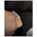 Ins Style Titanium Steel Internet Celebrity Asymmetric Patchwork Bracelet For Men Sweet Cool Street Hip-Hop Versatile_voghion.com