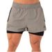 Doppellagige Gym-Shorts für Herren – Schnelltrocknende Mesh-Trainingsshorts mit Kompressionsfutter (Seitentaschen zum Laufen und Krafttraining)_voghion.com