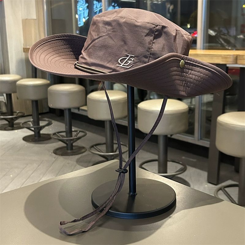 Pescatore da uomo e donna con coulisse da esterno in estate con protezione a tesa larga, parasole ad asciugatura rapida per il campeggio,_voghion.com