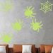 Glow In The Dark Halloween Wall Stickers - Spooky Spider Decals For Living Room & Bedroom, Self-Adhesive PVC Wall Art For Party Decor_voghion.com