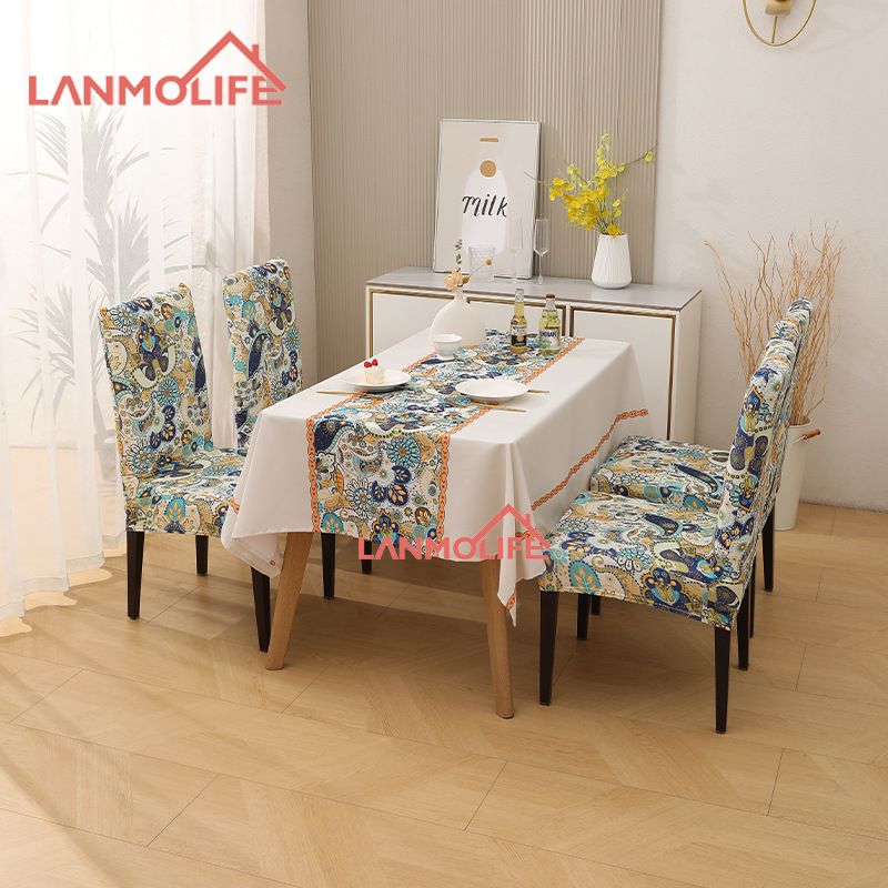 Simple Fabric Tablecloth Waterproof And Oil Proof Household Cotton And Linen Tablecloth High Grade Square Coffee Table Tablecloth_voghion.com