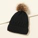 New Korean Style Women's Wool Knitted Hat Wholesale Autumn And Winter Warm Wool Ball Hat Thick Versatile Face Slimming Travel Hat_voghion.com