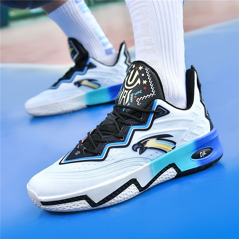 Mesh Actual Combat Basketball Shoes Breathable Sports Shoes Men's Running Shoes Women's Shoes_voghion.com