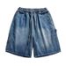 Herrenbekleidung Sommer Dünne Lose Trendy Gerade Hosen Stil Casual All Match Fünf-Punkt-Hosen_voghion.com
