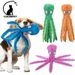 CDDMPET Plush Toy Squeaky Octopus Blue By PawParty Store_voghion.com