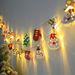 Cross-Border Iron Art Decoration String Santa Claus Snowman LED Colorful Party Supplies Christmas Atmosphere Lights_voghion.com