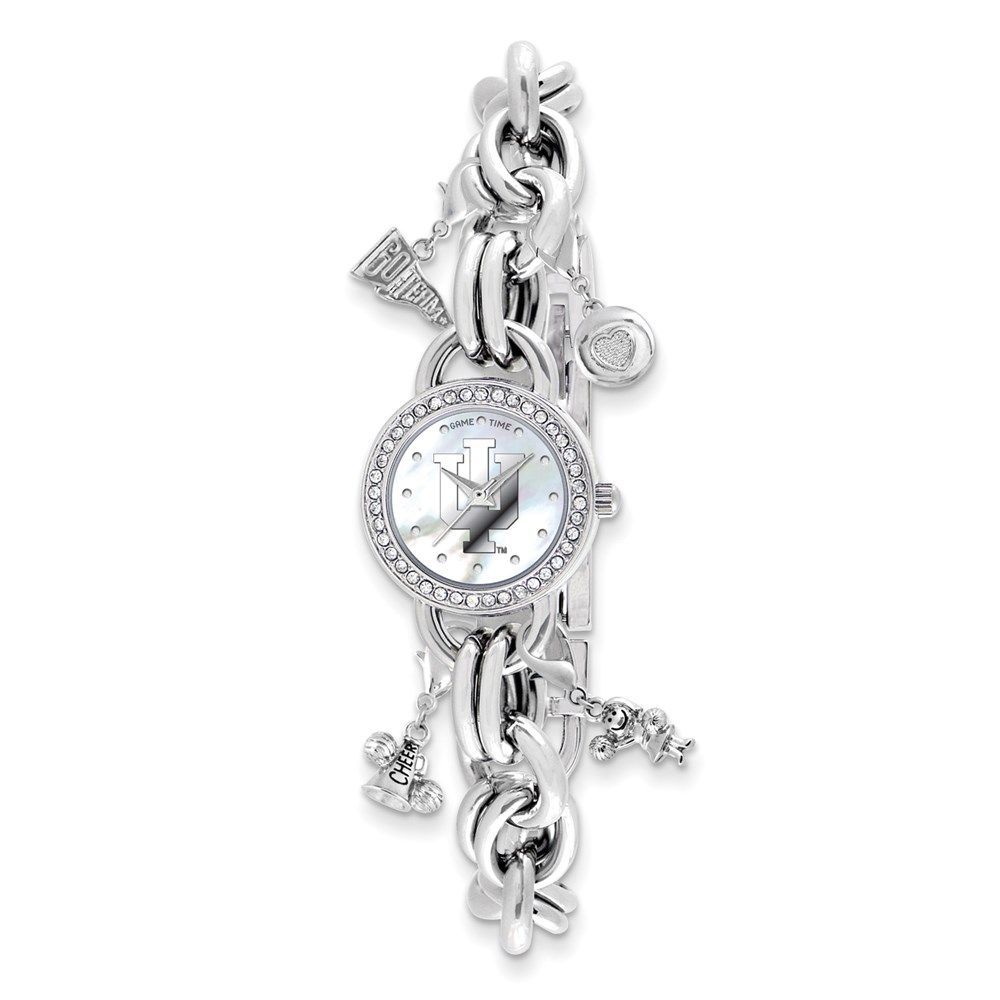 Ladies Univ Of Indiana Charm Watch_voghion.com
