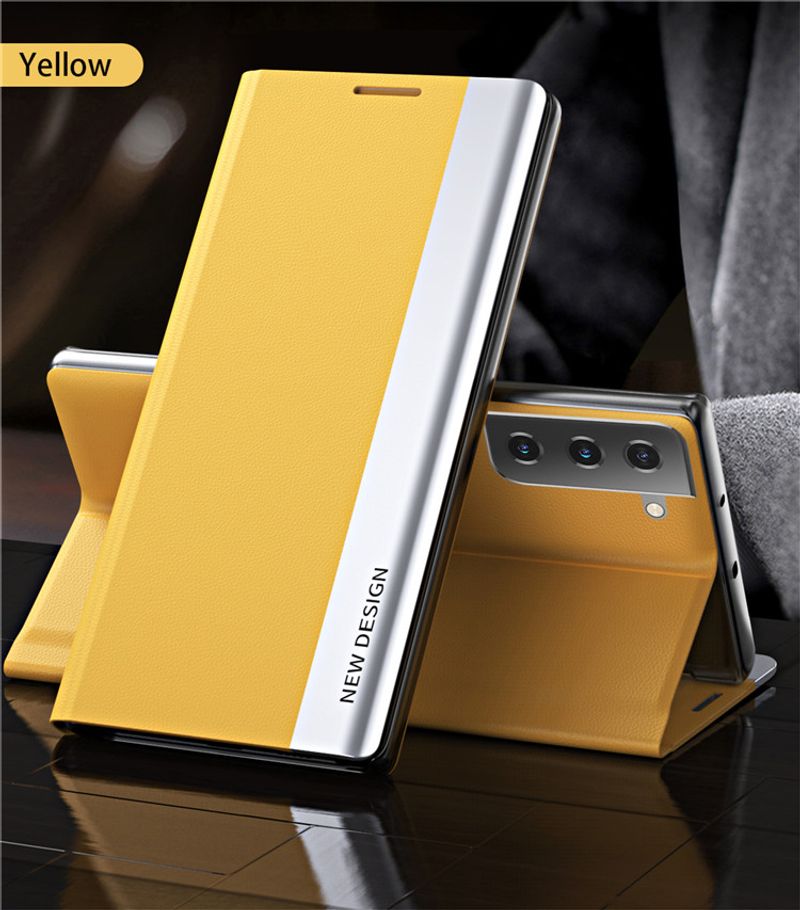 Flip Case Voor Samsung Galaxy S7 Rand S8 S9 Plus S10 S20 FE S21 + S22 S23 Note 8 9 10 20 Ultra Houder Portemonnee Stand Cover Telefoon Tas_voghion.com