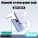 22.5W Magnetic Power Bank Fast Charging Wireless Powerbank With Stand External Spare Battery For IPhone 16 Mag Safe_voghion.com