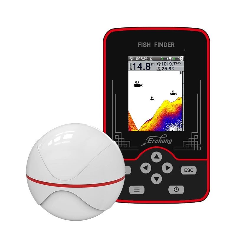 Echipament de pescuit maritim, detector wireless subacvatic, telefon mobil, senzor vizual inteligent 3D de înaltă definiție_voghion.com