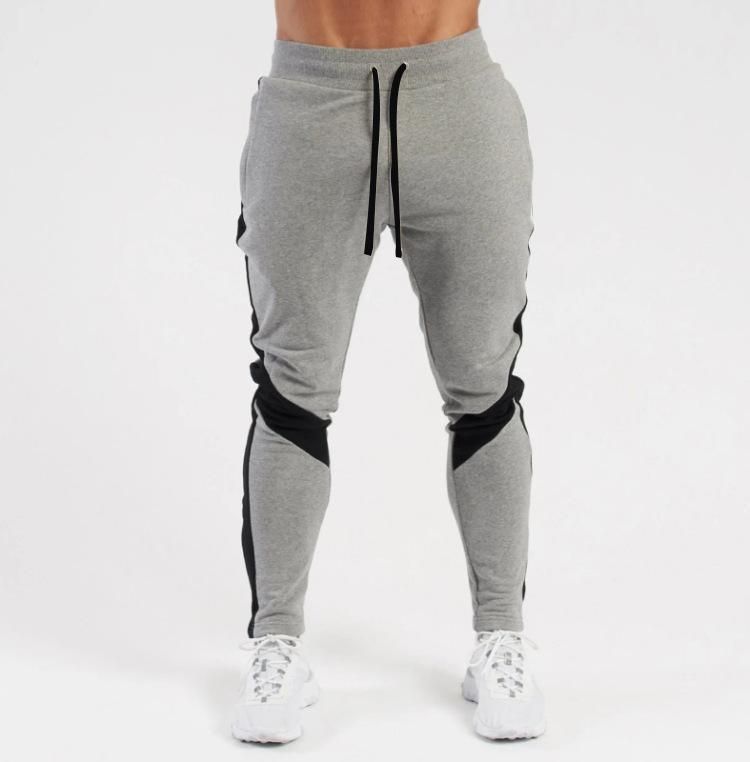 Herren-Jogginghose mit Fleecefutter und Farbblock-Design – warme, lässige Jogginghose für den Winter fürs Fitnessstudio und den Alltag_voghion.com