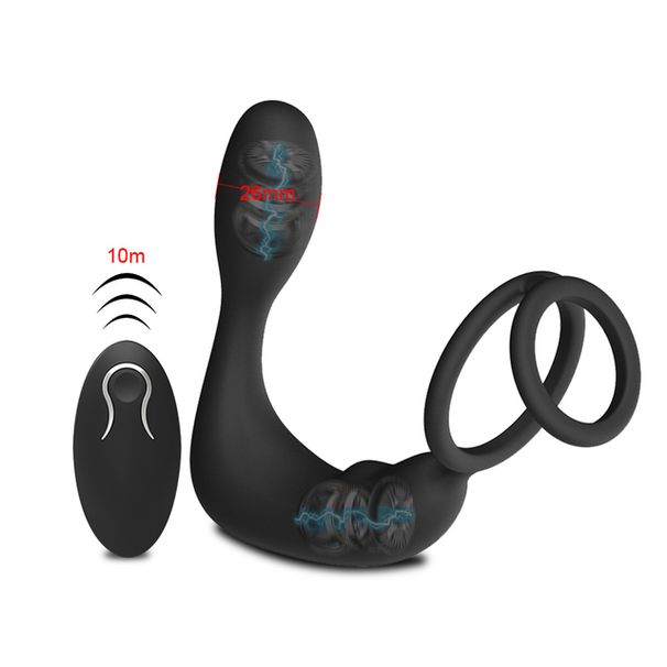 Trillende Bluetooth prostaatmassager voor mannen, anaal seksspeeltje APP, vibrator voor mannen, buttplug, koppelspel voor volwassenen_voghion.com