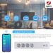 Tuya Smart Surge Protector EU Zigbee Outlet 4 Plugs and 2 USB Port Individual Control Works With Alexa Google Home_voghion.com