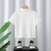 Mother & Kids Children's 2025 Summer New POLO Shirt Embroidered Outdoor Theme Boy Baby Short Sleeved T Shirt Thin Breathable And Comfortable_voghion.com