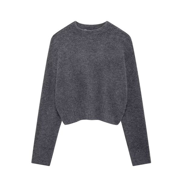 ZARZ Custom Style New Women's Fashion Classic Soft Short Knit Sweater5536200_voghion.com