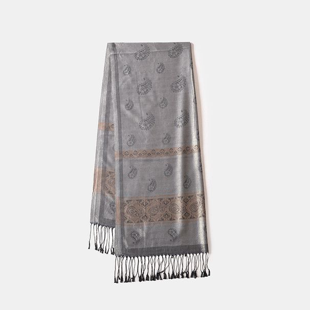 Exotisches Kopftuch Reise Dünner Sonnenschutzschal Stilvoller fließender Damenschal_voghion.com