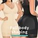 Plus Size Shaping Bodysuit For Women Postpartum Waist Slimming Hip Lifting Full Body Compression Buttoned One-Piece_voghion.com