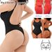 Damen-Dessous, Body Shaper, körperformende Kleidung, große Größe, einteilig, Bauch, Hüfte, Hebeschlinge, rückenfrei, schöne Rückenunterwäsche, Skims_voghion.com