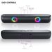 T-WOLF long strip RGB luminous Bluetooth speaker B320 game home stereo 3d high-quality type C speaker_voghion.com