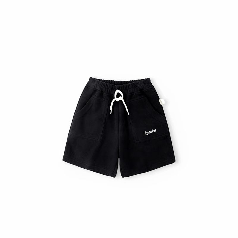 Breathable Cotton Kids' Cargo Shorts - Unisex Camouflage Mid-Length Pants For Boys & Girls Soft Elastic Waist | Summer Spring Casual Wear_voghion.com