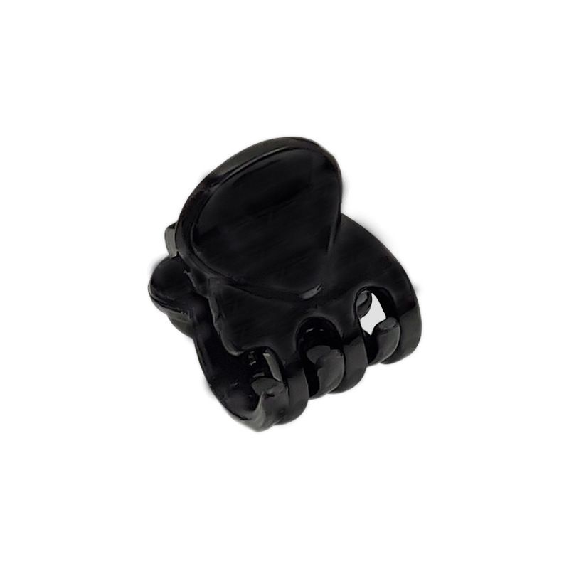 Mini Clip Headwear Side Hairpin Princess Hair Side Clip Small Size Grab Clip Fringe Black Hairpin Hair Accessories for Women_voghion.com