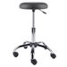 Clyde Adjustable Cushion Seat Swivel Stool; Charcoal and Chrome_voghion.com