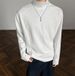 Men's Loose Fit Thermal Long Sleeve T-Shirt - Soft Fleece Lining, Comfortable Round Neck, Casual Streetwear For Teens & Adults_voghion.com