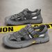 Sandalen für Herren im Sommer 2025, vielseitig, lässig, rutschfest, Lochschuhe, Sport, Strand, Outdoor, Wasserwaten, Zehenkappe,_voghion.com