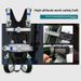 Full Body Five-Point Harness High-Altitude Work Anti-Fall Buffer Rope Climbing Double Hook Safety Belt_voghion.com