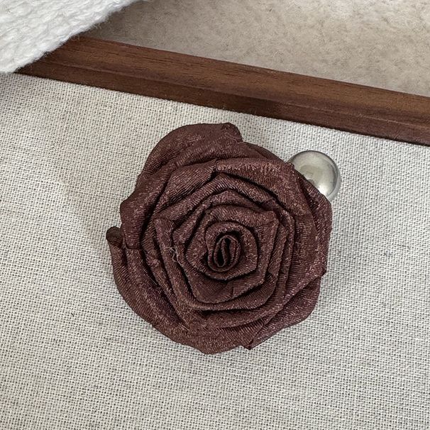 Maillard hårnål med tørrede roser, kvindelig ryghoved, stor hårnål, hovedbeklædning, hårnål med sideklemme, 2024, nyt forår_voghion.com