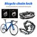 SportLife kerékpárlánc-zár kulccsal, nagy biztonságú, lopásgátló, vízálló, nyírásálló, univerzális motorkerékpár-lánczár robogóhoz_voghion.com