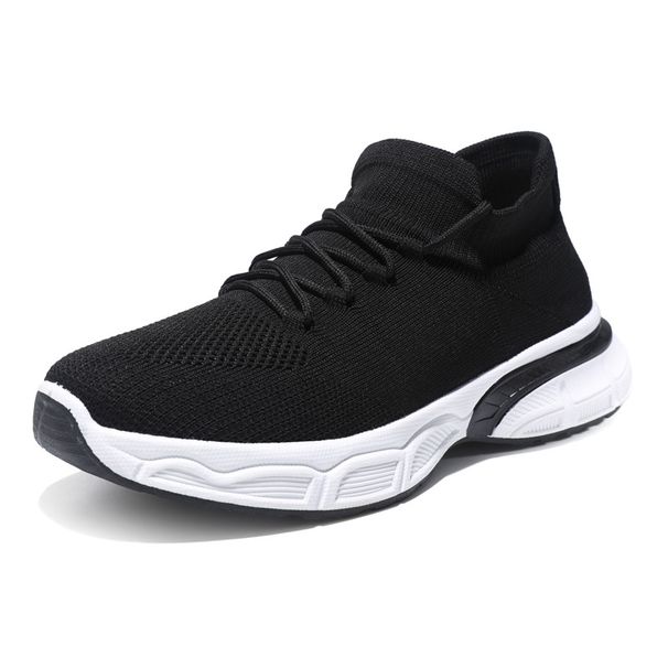 Herrenschuhe 2024 Neuer Stil Trend Einteiler Drop Shipping Laufschuhe mit weicher Sohle Fliegende gewebte Luftpolster Herren Freizeitsportschuhe_voghion.com