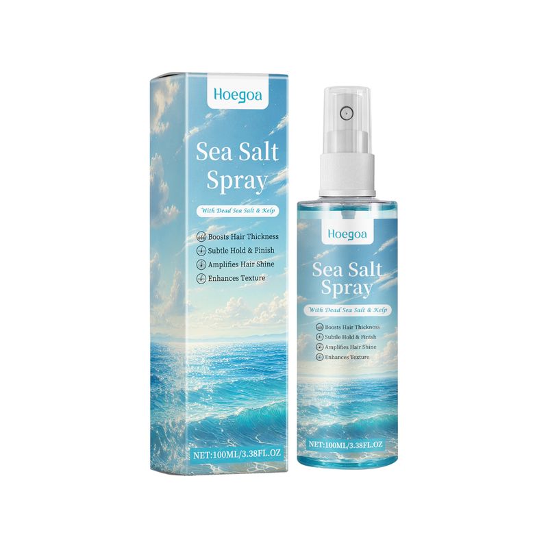 Sea Salt Micro Curl Styling Spray, Haar Feuchtigkeitsspendendes Erfrischendes Styling Spray für lockiges Haar_voghion.com