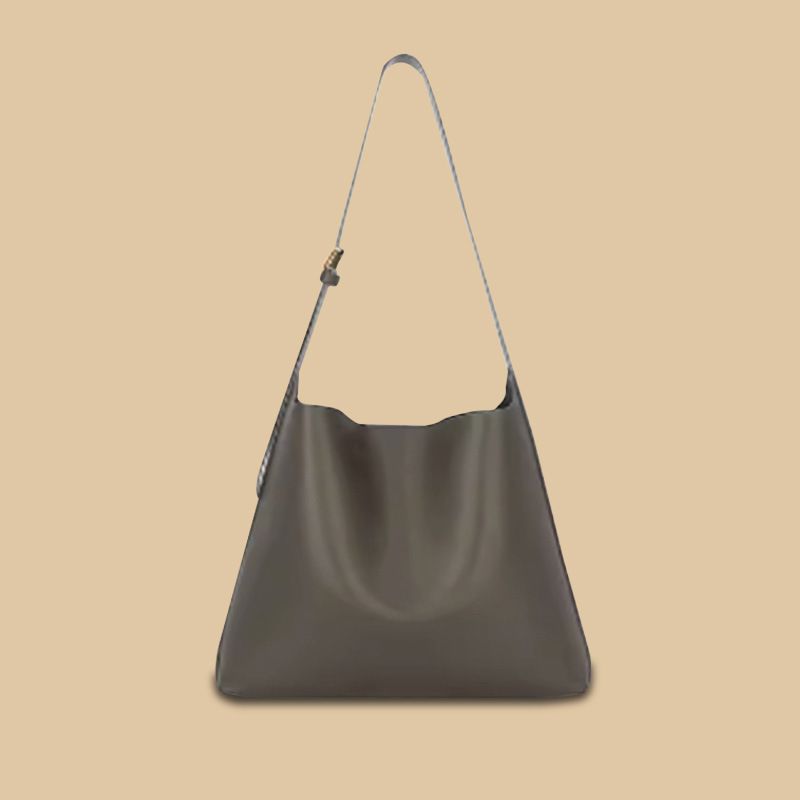 Borsa a tracolla aperta, ampia capacità, design minimalista, borsa da pendolare casual e versatile._voghion.com