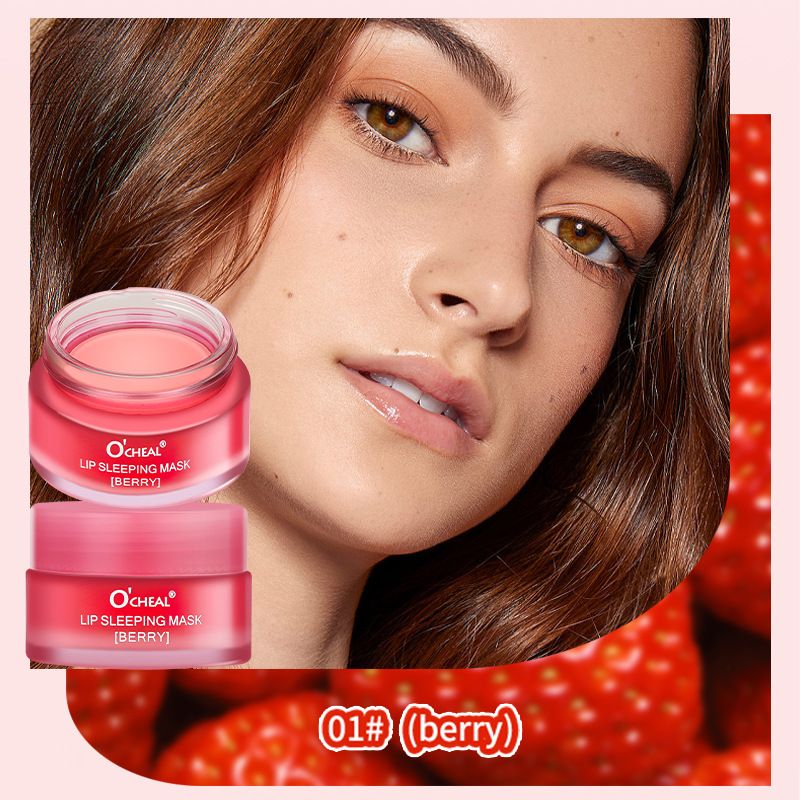 OCHEAL Jelly Repair Sleeping Lip Mask, Moisturizing, Hydrating, Moisturizing, Desalinating, Exfoliating Primer_voghion.com