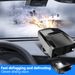 2 In1 12V Tragbare Heizung Windschutzscheibe Hirsch und 360 ° Drehbare Heizung Defroster für Auto Lkw SUV_voghion.com