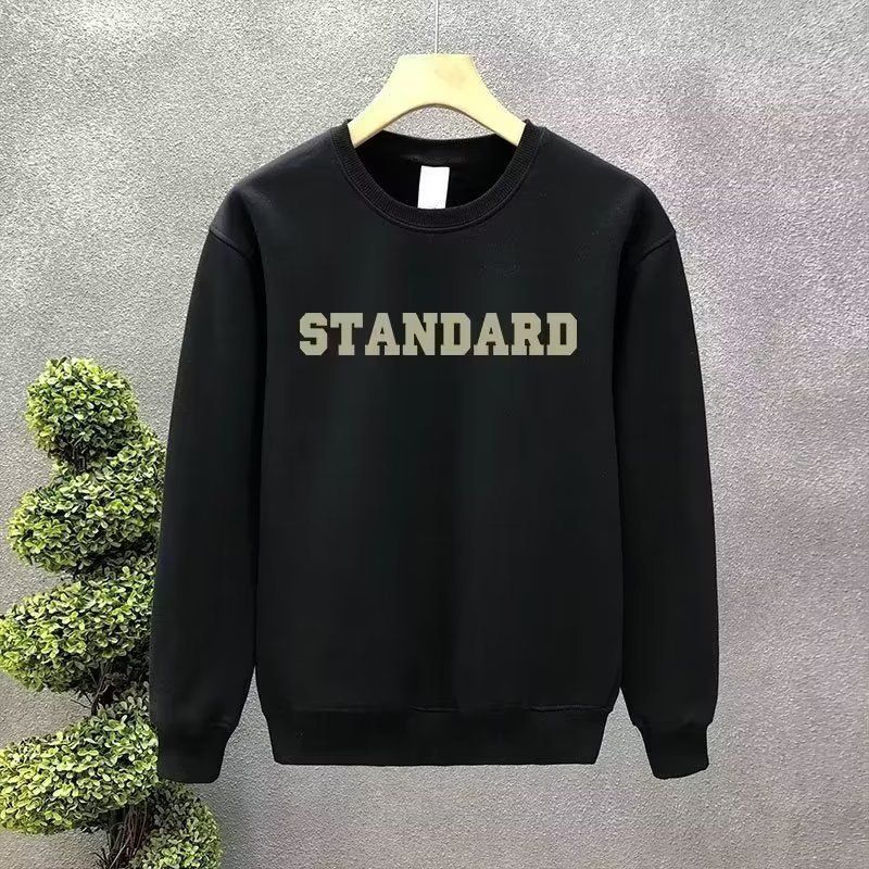 Ανδρικά ρούχα Crewneck Sweat Ανδρικά χαλαρά σχέδια με αίσθηση χαμογελαστό τύπωμα αμερικανικού στυλ ρετρό στυλ Instagram Μοντέρνο τοπ για την άνοιξη και το φθινόπωρο_voghion.com