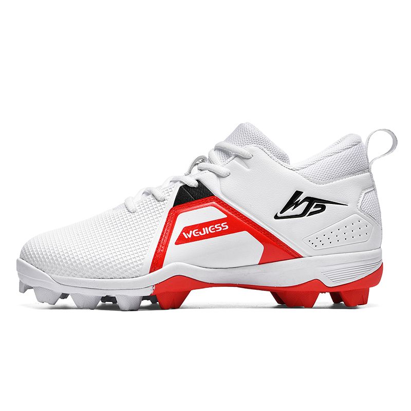 Men's Soccer Rugby Shoes, Baseball Shoes With Full Super Movable Surface + MD Rubber Sole_voghion.com