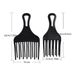 Sand flesh double-layer wave oil head fluffy men's black hair comb 50100_voghion.com